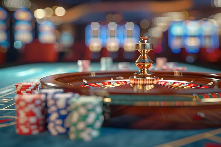 Live blackjack table on mobile with dealer and player betting interface visible